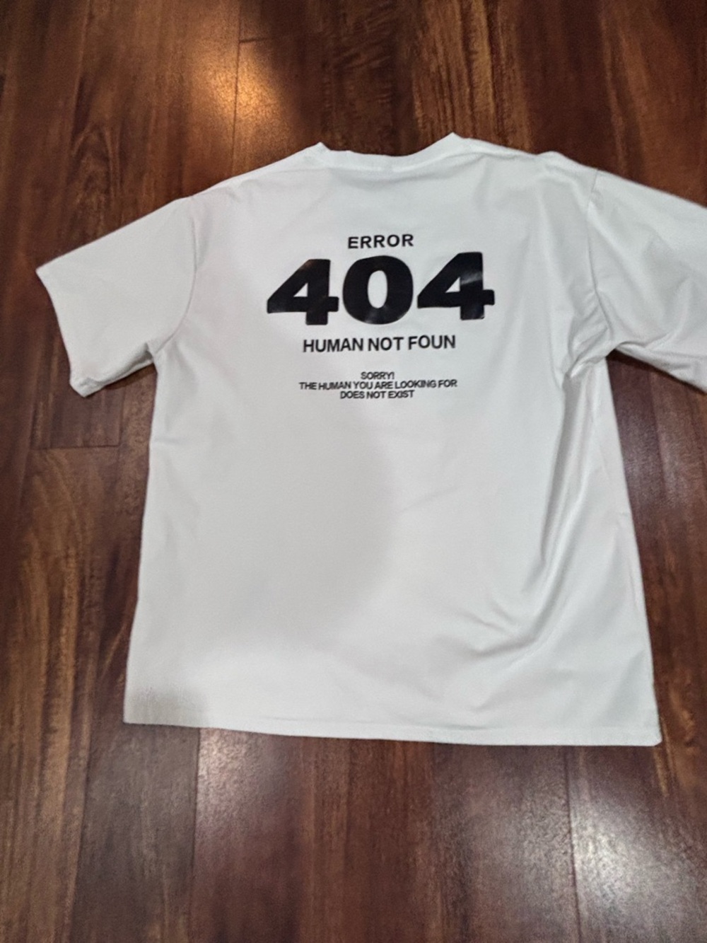 404 unknown White Short Sleeve Tee